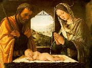Lorenzo  Costa Nativity oil painting reproduction